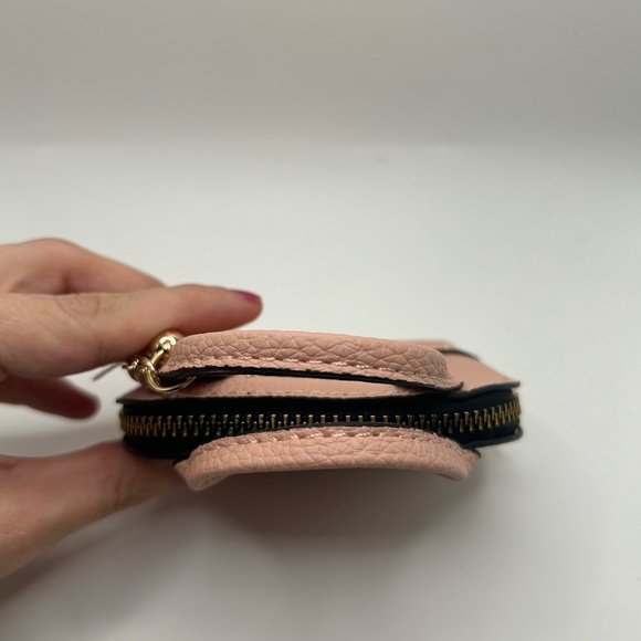 NEW Mini Purse Bag Charm Keychain Micro Pouch Bag Cles Compact Mini Wallet Pink - Picture 10 of 12